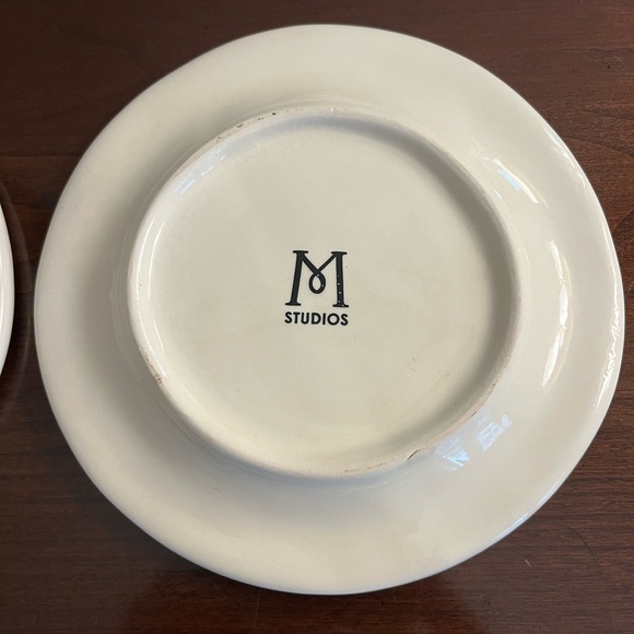 Rae Dunn M Studio ‘Nest.’ 6” Round Plates~Set of 4 - Picture 8 of 12